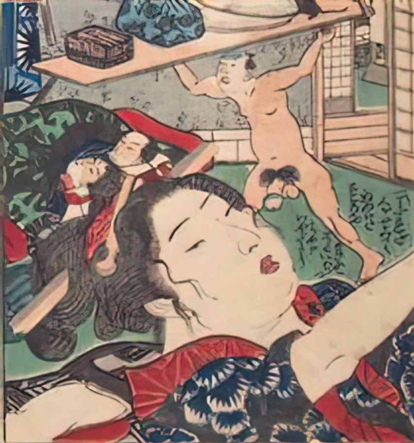 Utagawa Kunisada not detected 240344 Art A4 Photo Print