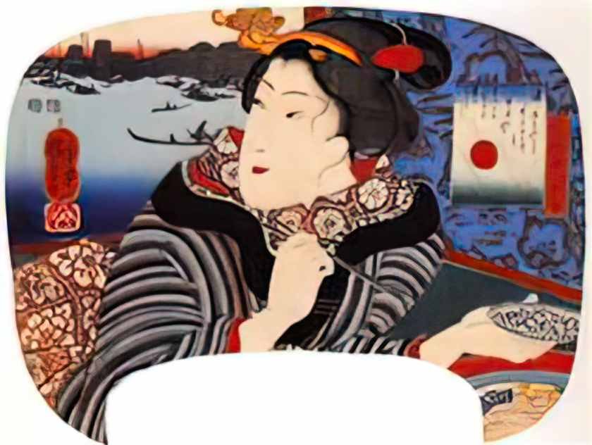 Utagawa Kuniyoshi women 21 Art A4 Photo Print