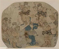 Utagawa Toyokuni dance Art A4 Photo Print