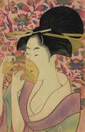 Utamaro Kitagawa 1753 1806 Kushi comb c1780 A4 Photo Print