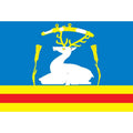 Uvelsky Rayon Flag N4054 A4 Photo Print