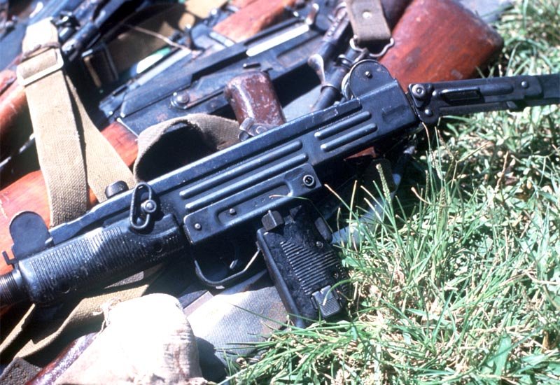 Uzi Submachine Gun Israel A4 Photo Print