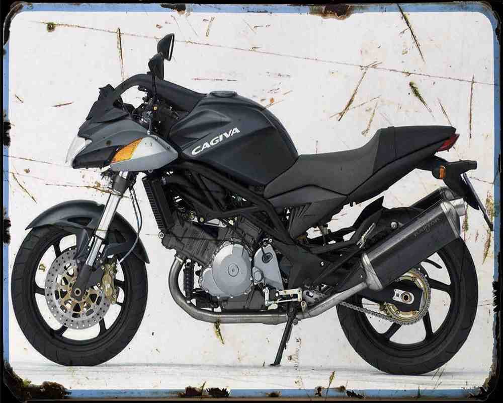 V Raptor 1000 01 4 A4 Photo Print Motorbike Vintage Aged