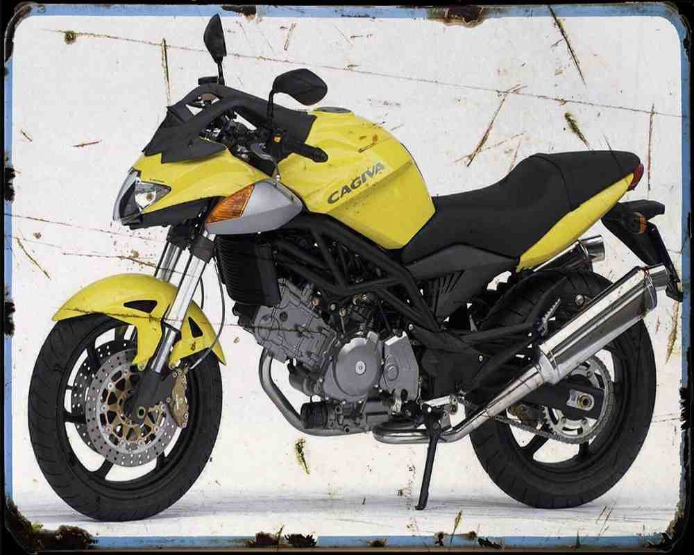 V Raptor 650 01 2 A4 Photo Print Motorbike Vintage Aged