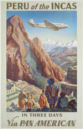 V Travel Poster A15 Vintage Advert A4 Photo Print