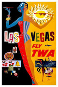 V Travel Poster A18 Vintage Advert A4 Photo Print