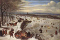 VALKENBORCH Lucas van View Of Antwerp With The Frozen  A4 Photo Print