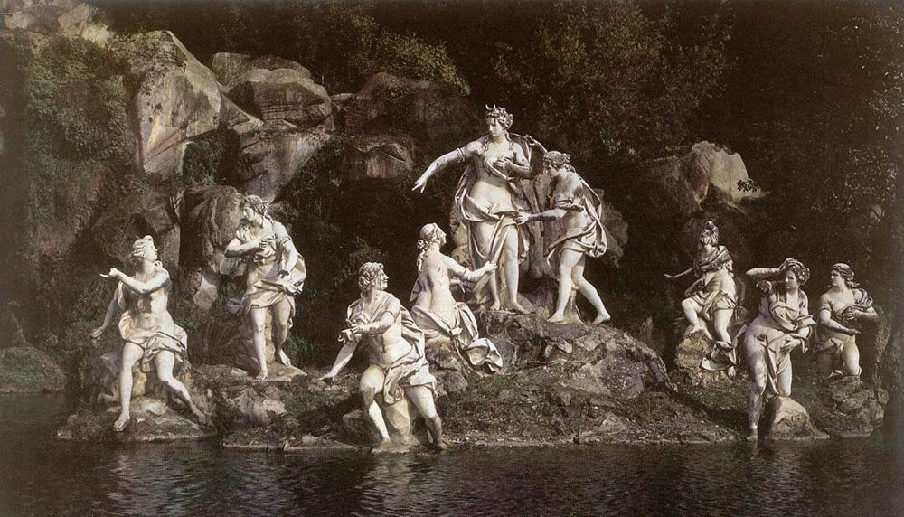 VANVITELLI Luigi Diana And Acteon Art A4 Photo Print