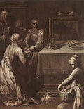 VARIN Quentin Presentation Of Christ In The Temple Art A4 Photo Print