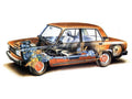 VAZ 2105 cutaway A4 Photo Print