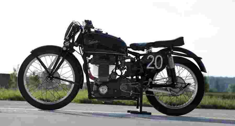 VELOCETTE MT 500 13635 2 Car A4 Photo Print