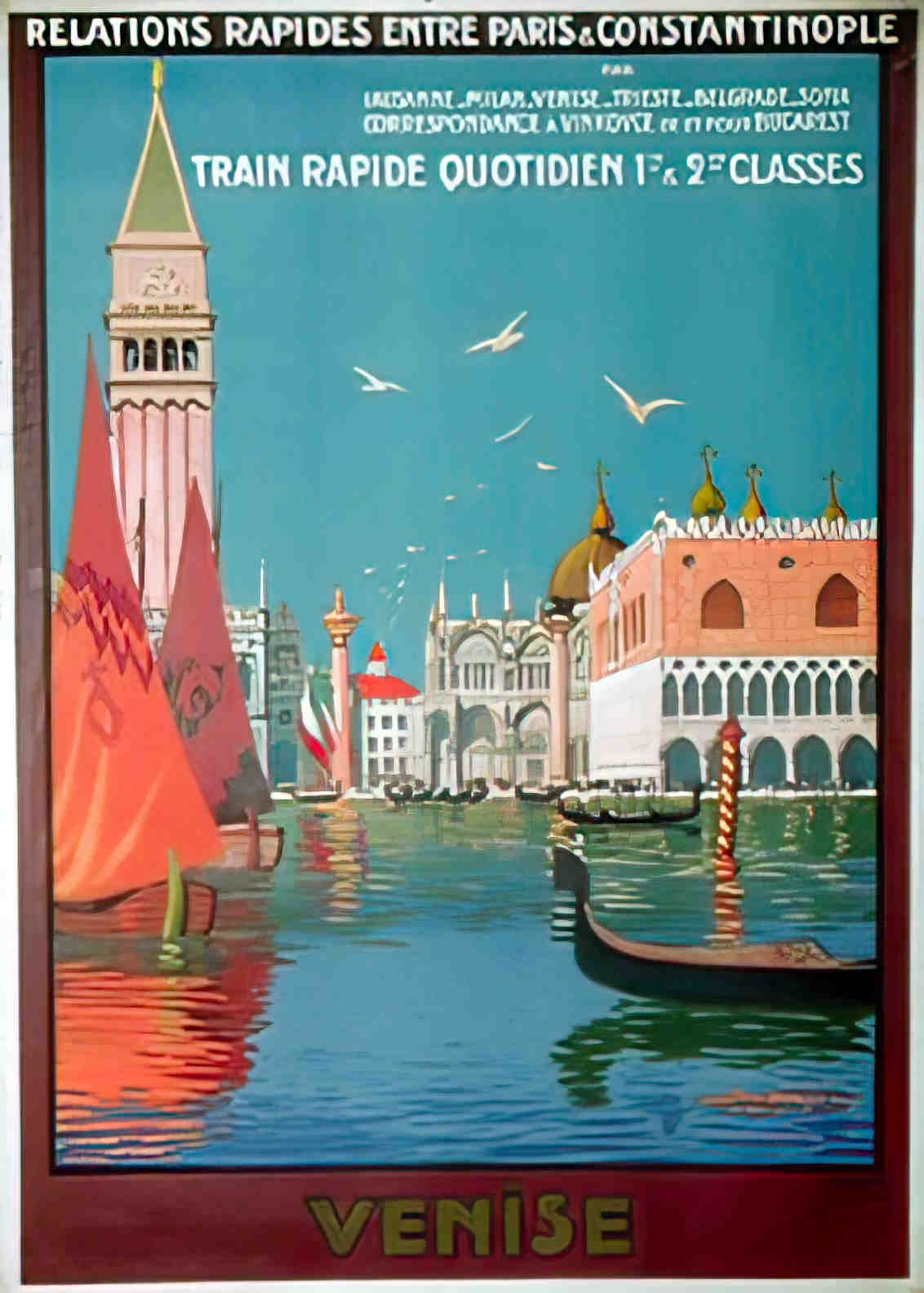VENISE Advert A4 Photo Print