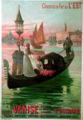 VENISE ST GOTHARD Vintage Advert A4 Photo Print