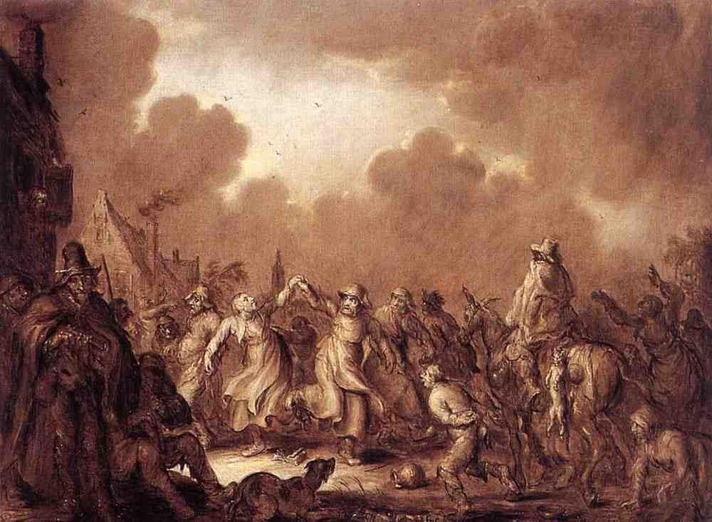 VENNE Adriaen Pietersz van de Fools Have The Most Fun A4 Photo Print