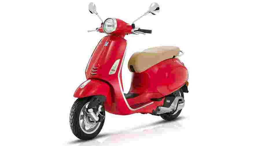 VESPA PRIMAVERA 150 14293 3 Car A4 Photo Print