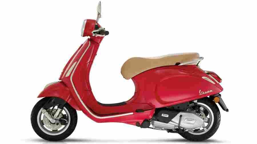 VESPA PRIMAVERA 50 14294 6 Car A4 Photo Print
