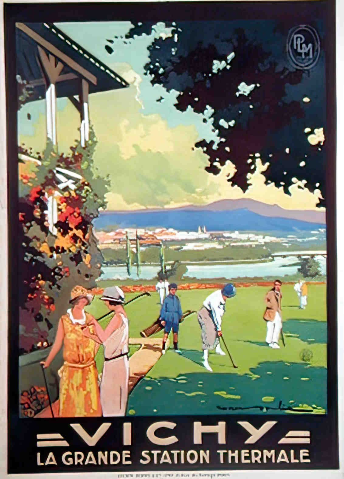 VICHY Advert A4 Photo Print