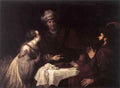 VICTORS Jan Esther And Haman Before Ahasuerus A4 Photo Print