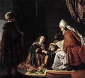 VICTORS Jan Hannah Giving Her Son Samuel To The Priest A4 Photo Print