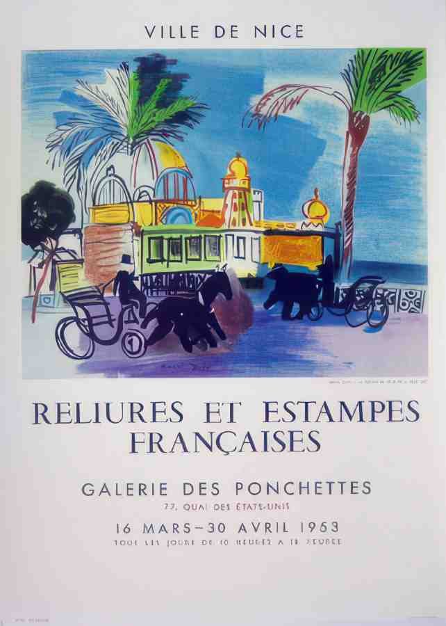 VILLE DE NICE Vintage Advert A4 Photo Print