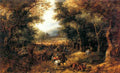 VINCKBOONS David Forest Scene With Robbery A4 Photo Print