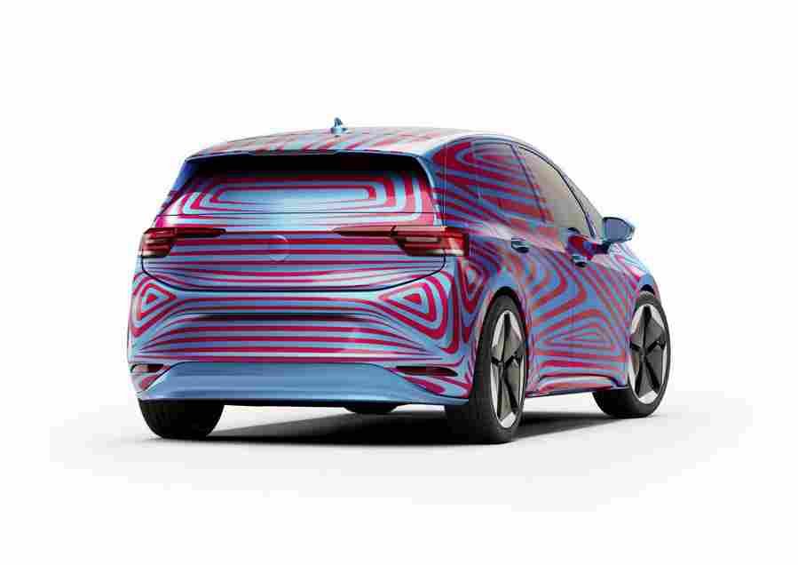 VOLKSWAGEN ID 3 1st Edition 6668 15 Car A4 Photo Print