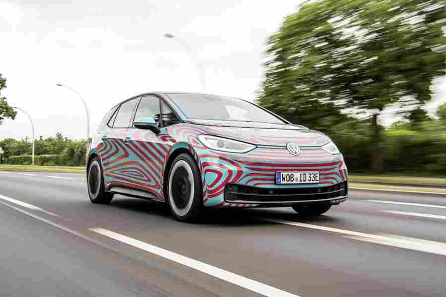 VOLKSWAGEN ID 3 1st Edition 6668 22 Car A4 Photo Print