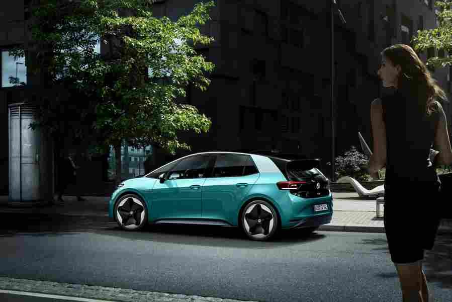 VOLKSWAGEN ID 3 1st Edition 6668 45 Car A4 Photo Print