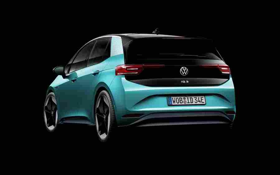 VOLKSWAGEN ID 3 1st Edition 6668 51 Car A4 Photo Print