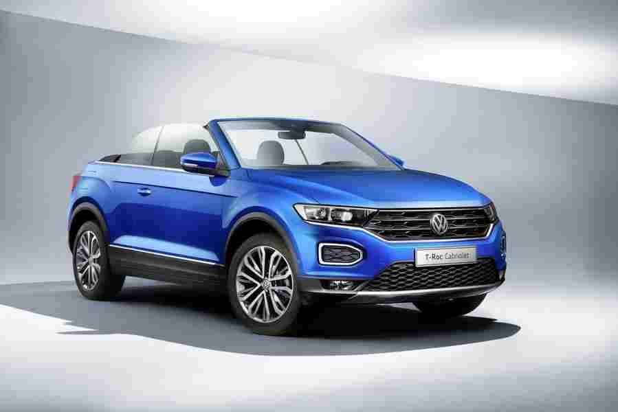 VOLKSWAGEN T Roc Cabriolet 6644 30 Car A4 Photo Print