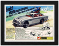 VP FRAME 150609 06 james bond car aston martin Advert A4 Photo Print