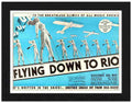 VP FRAME 150629 01 flting down to rio poster Advert A4 Photo Print