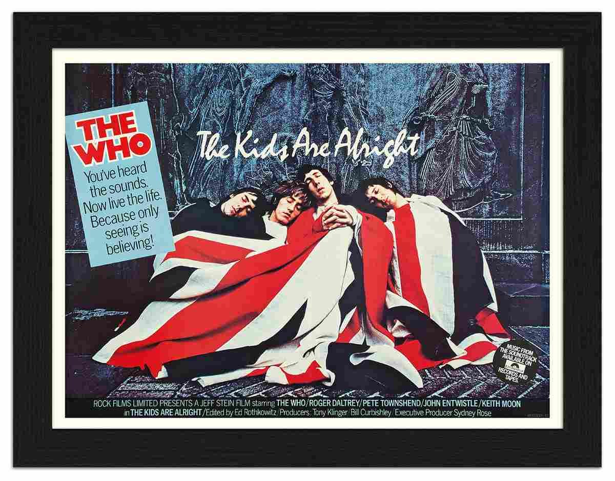 VP FRAME 151209 01 the who kids are alright Advert A4 Photo Print