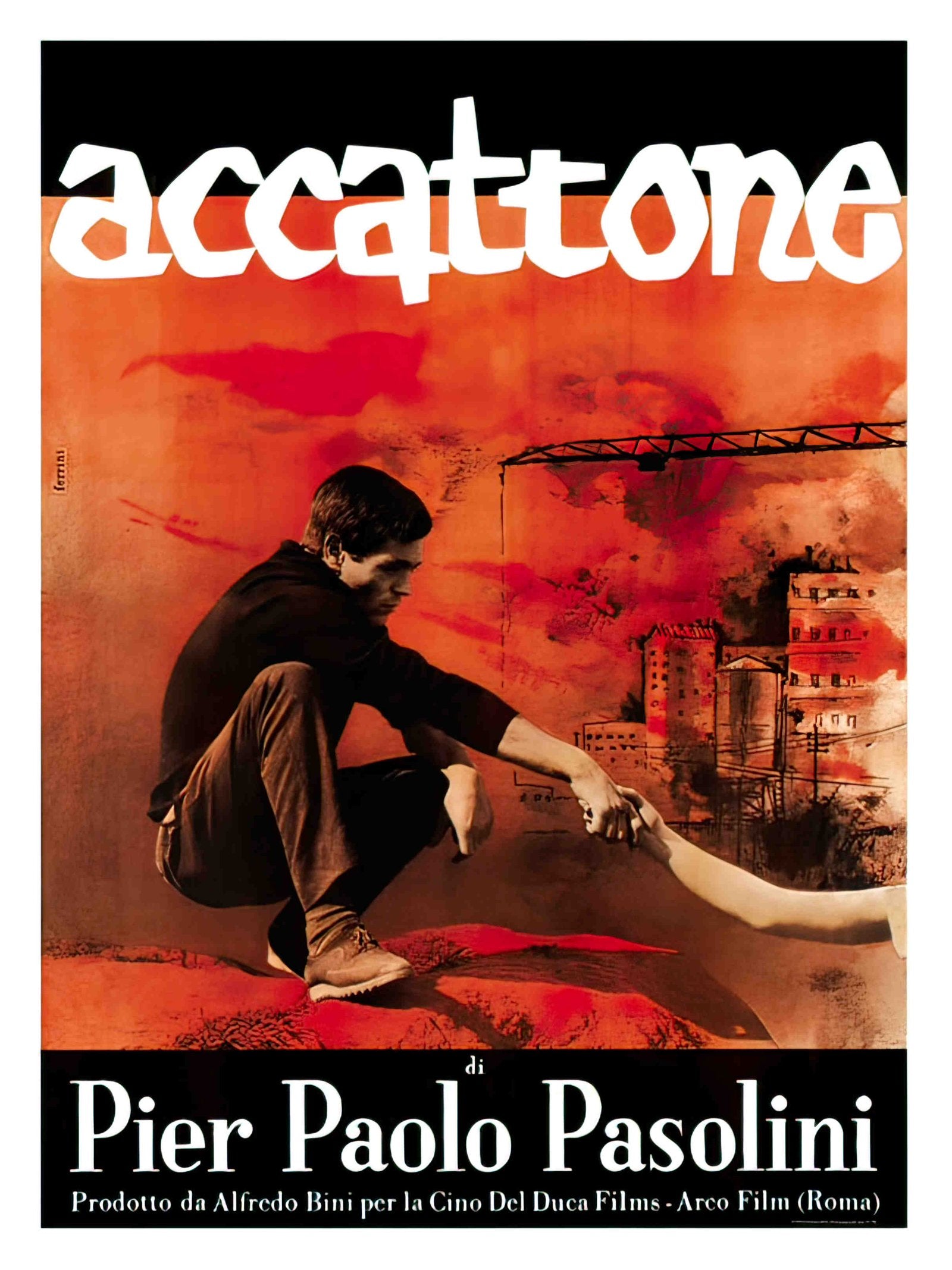 VP1316 02 accattone pasolini 2 Advert A4 Photo Print