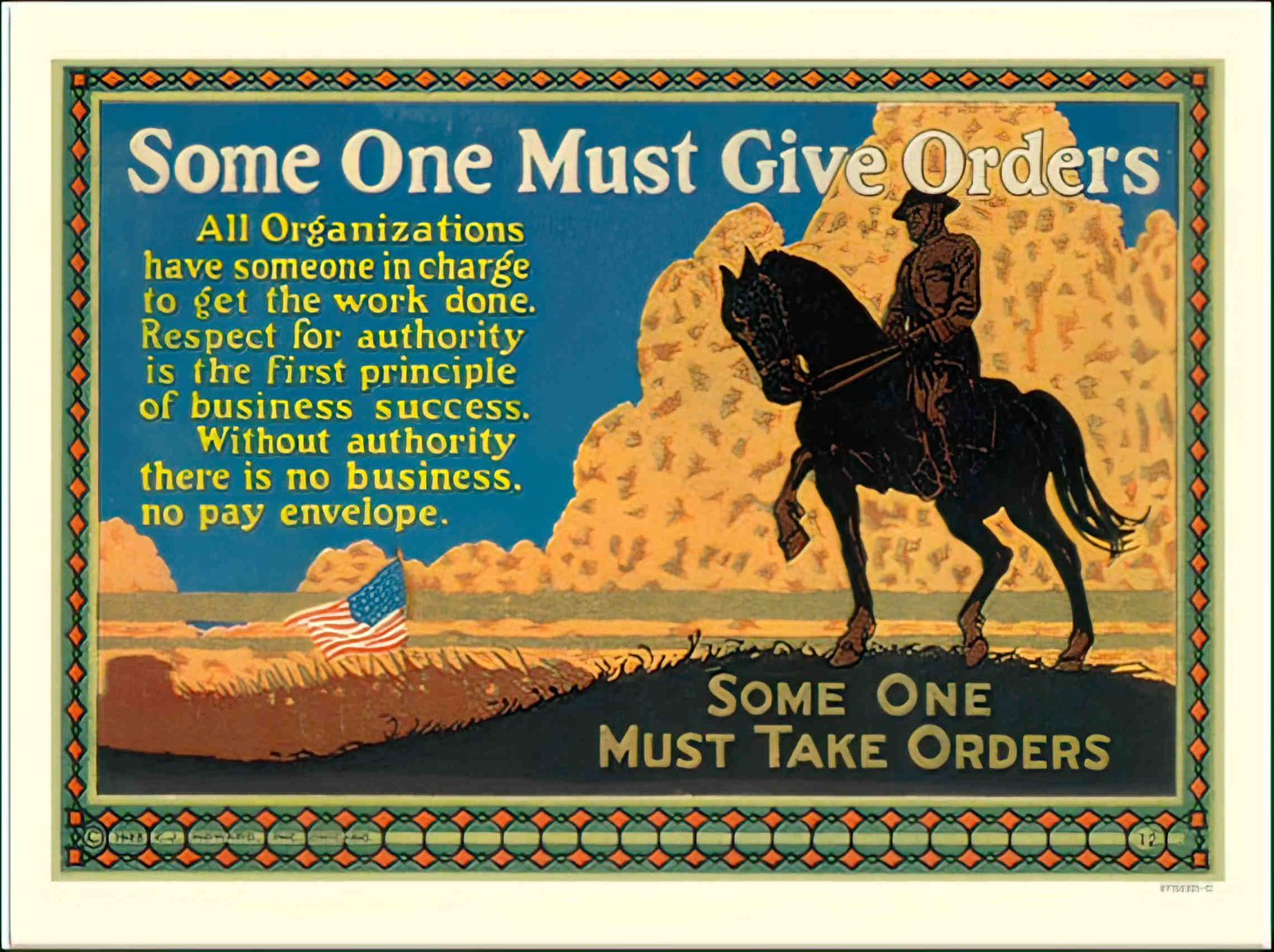 VP150305 12 constructive organization posters motivational 1925 1 Advert A4 Photo Print
