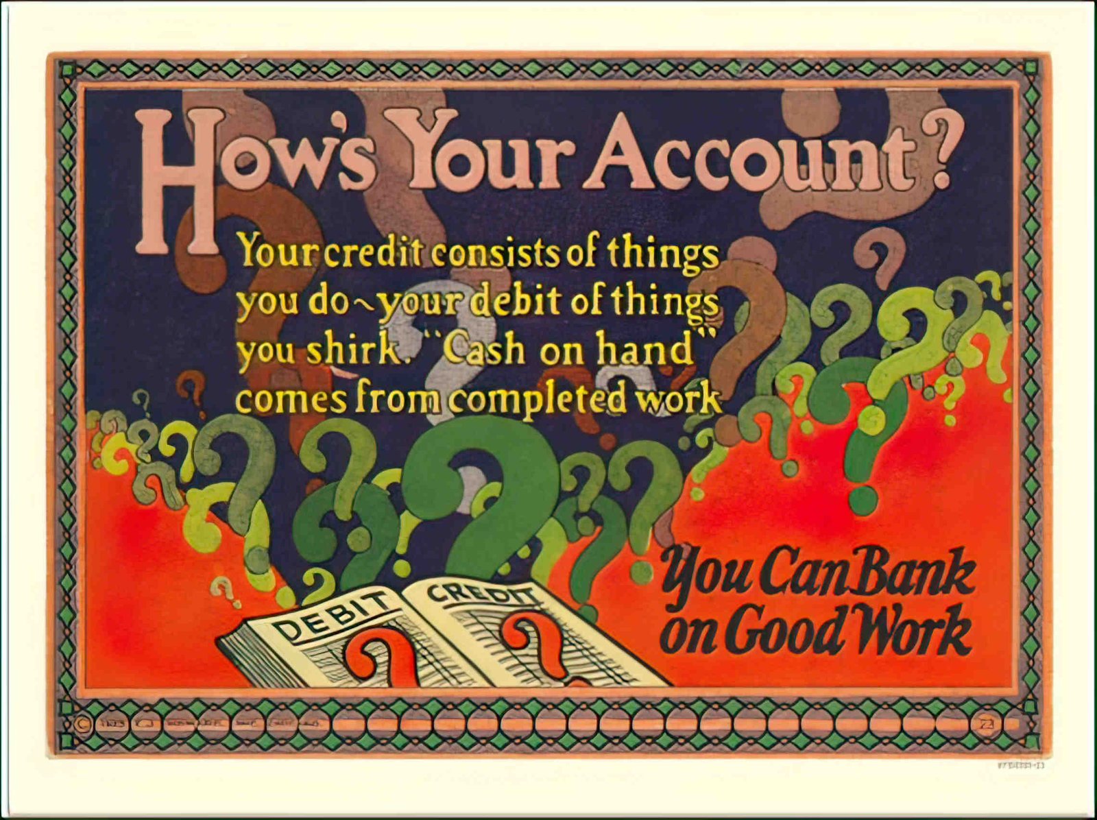 VP150305 23 constructive organization posters motivational 1925 1 Advert A4 Photo Print