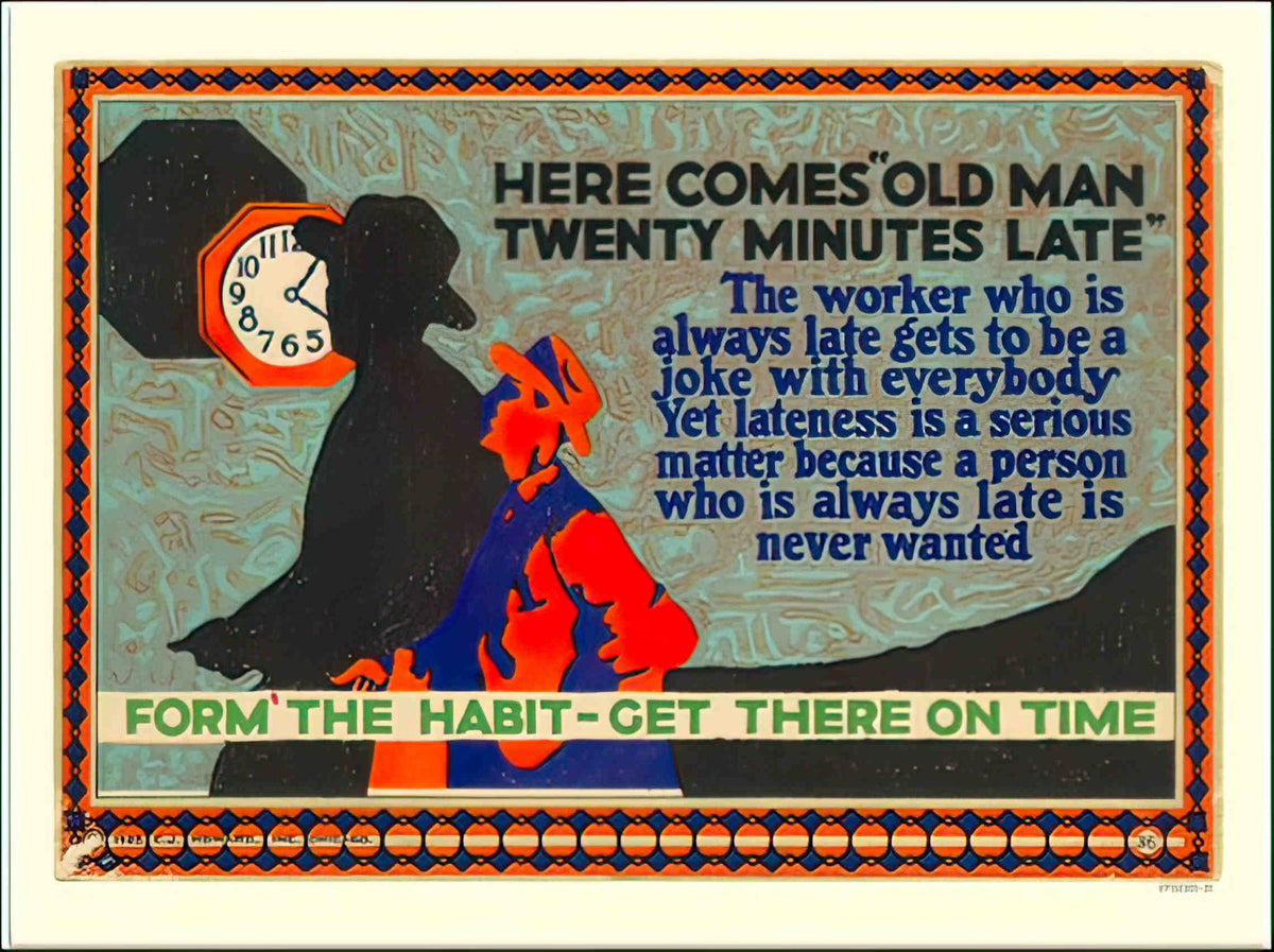 VP150305 36 constructive organization posters motivational 1925 1 Advert A4 Photo Print