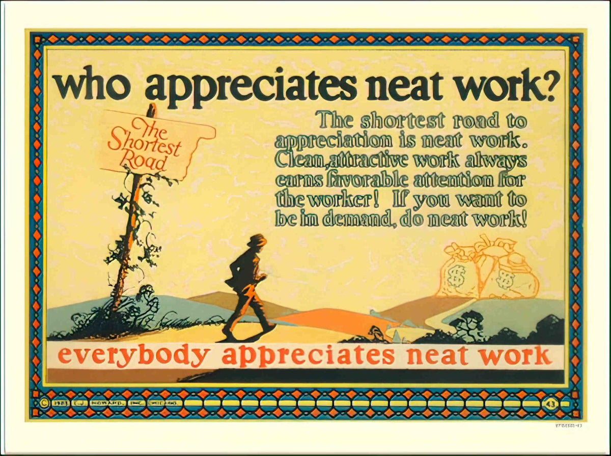 VP150305 43 constructive organization posters motivational 1925 1 Advert A4 Photo Print