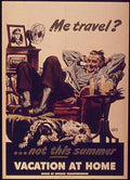 Vacation Home Vintage Retro Advert Poster A4 Photo Print