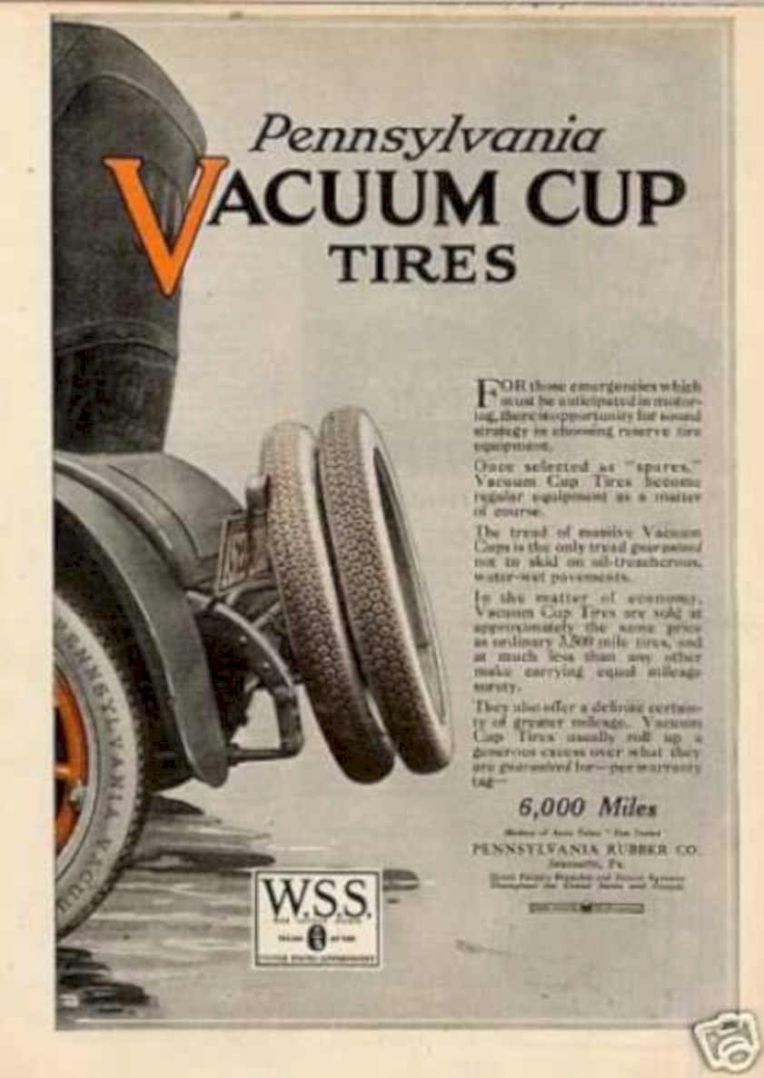 Vacuum Cup Tires Vintage Retro Advert Ads A4 Photo Print