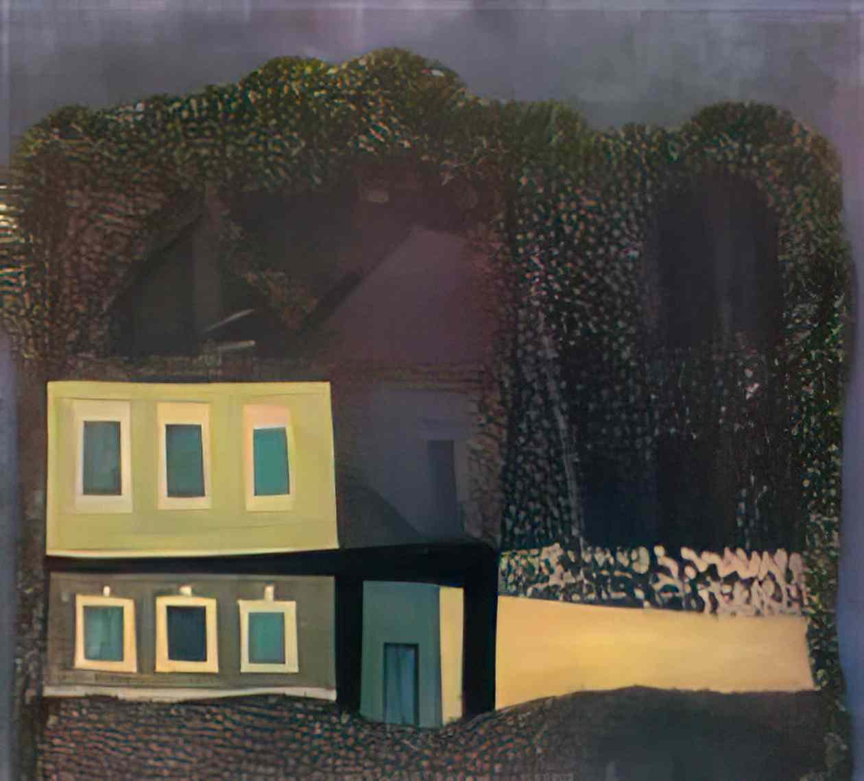 Vajda Lajos spotty house 1936 Art A4 Photo Print