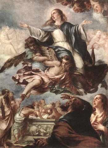 Valdes Leal Juan De Assumption Of The Virgin A4 Photo Print