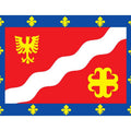 Valdoise Dep Flag N2990 A4 Photo Print