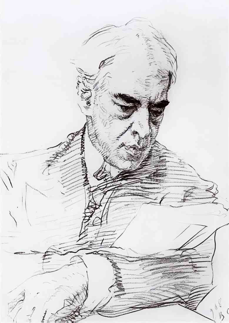 Valentin Serov portrait of konstantin stanislavski A4 Photo Print