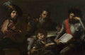 Valentin de Boulogne The Four Ages of Man A4 Photo Print