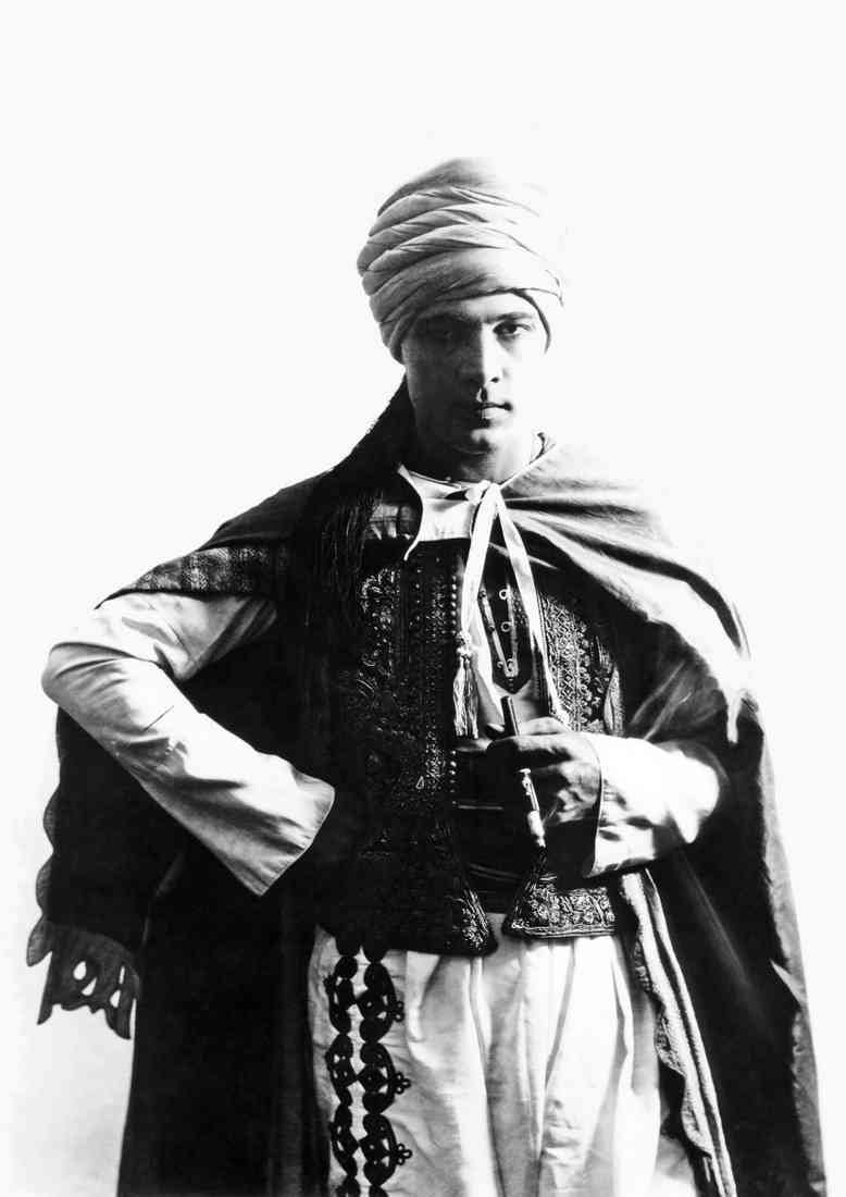 Valentino Rudolph Son of the Sheik The 3 A4 Photo Print