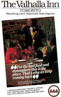 Valhalla Inn Restaurant Vintage Retro Advert Ads A4 Photo Print