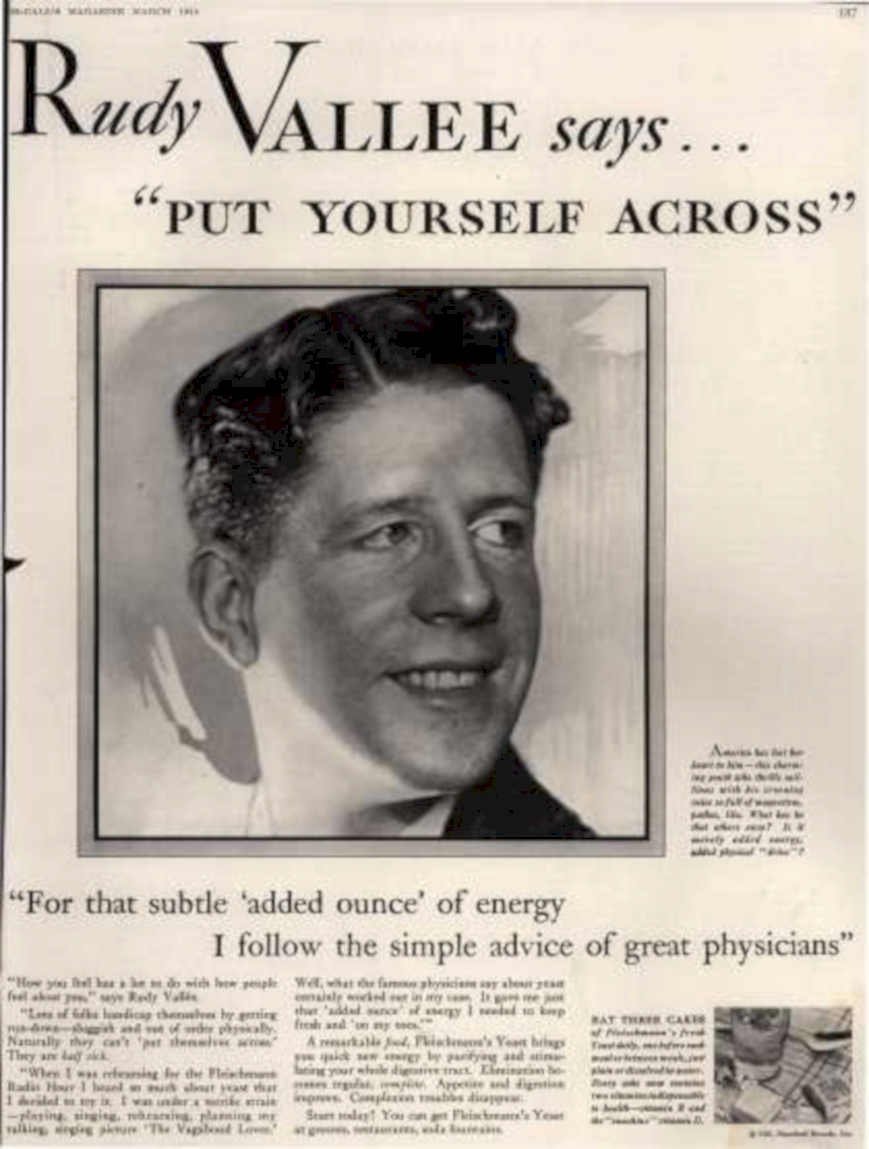 Vallee Yeast Look Vintage Retro Advert Ads A4 Photo Print