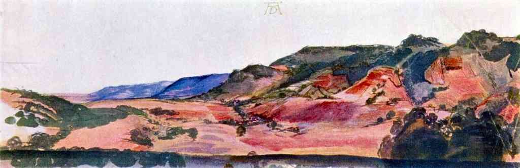 Valley Kalckreuth Durer A4 Photo Print