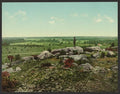 Valley of Death & wheat field Gettysburg PA Vintage A4 Photo Print